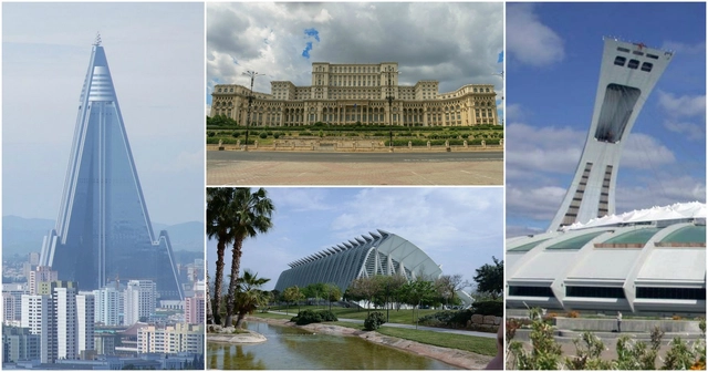 White Elephants: Over-Budget, Unsuccessful, and Embarrassing Architecture Projects From Around the World - Featured Image