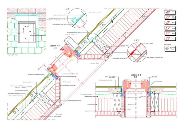 16 CAD Files of Roof Windows and Light Tubes Available for Your Next Project  - Featured Image