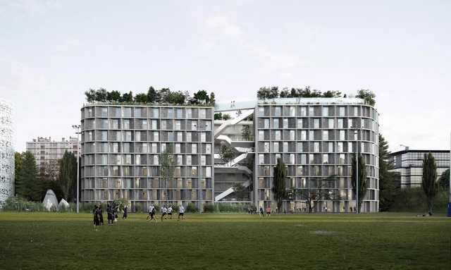 Atelier FCJZ and CAAU Teamed Up to Win Fondation de Chine Competition - Featured Image