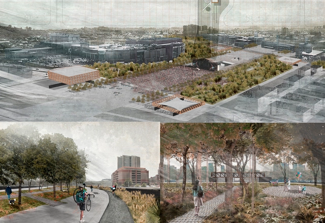 Esplanada cívica conectará Concepción ao rio Biobío, no Chile - Imagem de Destaque