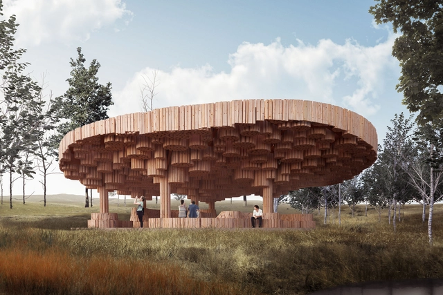 Francis Kéré Designs a Wooden Art Pavilion for Tippet Rise - Featured Image