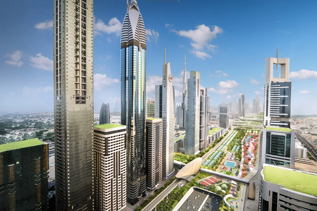 Machou公布迪拜高线公园设计，将成为世界上最长城市农业公园 - 主图