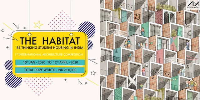 Open Call : "The Habitat - Rethinking Student Housing in India" - Featured Image