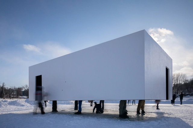 Instalação HOVERBOX / NAICE architecture & design - Fotografia de Exterior, Instalações Temporárias