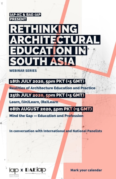 Webinar Series: Rethinking Architecture Education in South Asia - Featured Image