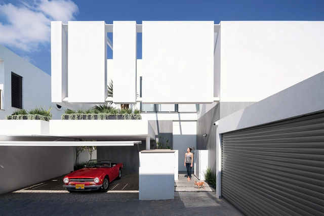 Casa urbana en Herzliya / Shachar - Rozenfeld Architects - Fotografía exterior, Interiores De Casas, Fachada