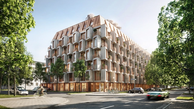 UNStudio Introduces New Flexible Urban Living Concept in the Van B Residences in Munich - Featured Image