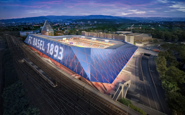 Herzog & De Meuron Updates the FC Basel Stadium in Switzerland - Featured Image