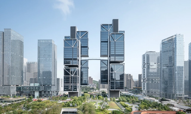 大疆天空之城 / 福斯特建筑事务所 - 建筑图, 摩天楼, 表皮, 城市