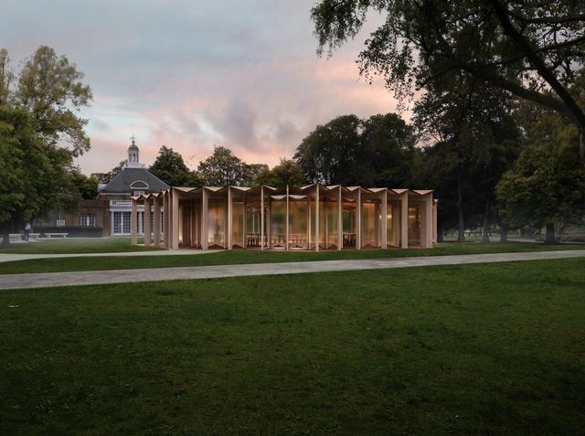 Lina Ghotmeh Selected as Designer of the 2023 Serpentine Pavilion, with a Proposal Aiming for the Smallest Possible Carbon Footprint - Featured Image