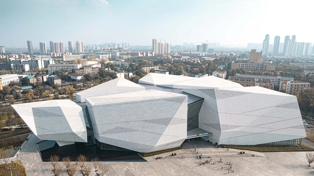 Museo de Historia Natural de Chengdu / Pelli Clarke & Partners + CSWADI - Fotografía exterior, Museo, Urbano