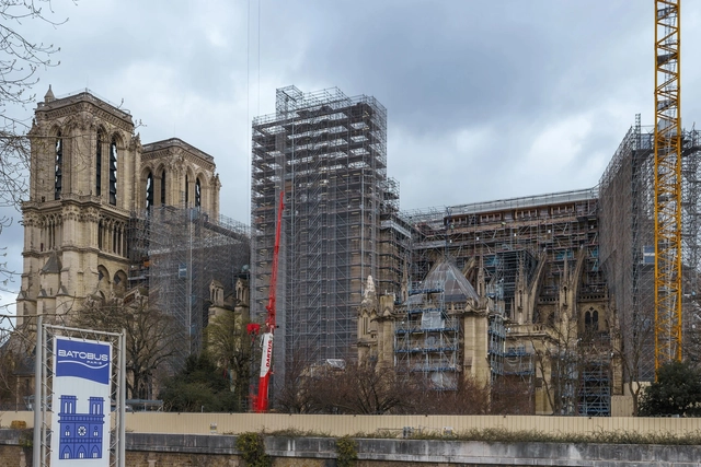 Notre Dame Cathedral Rebuilds Timber Roof and Regains Spire - Featured Image