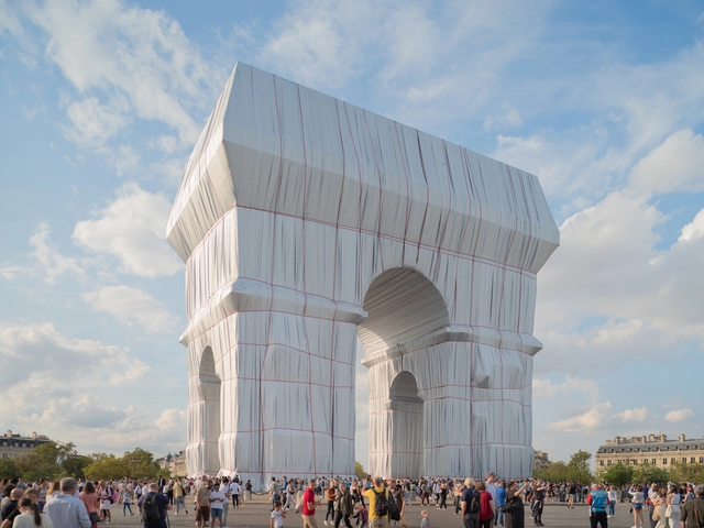 Christo and Jeanne-Claude’s L’Arc de Triomphe Wrapped to Be Recycled by Parley for the Oceans - Featured Image