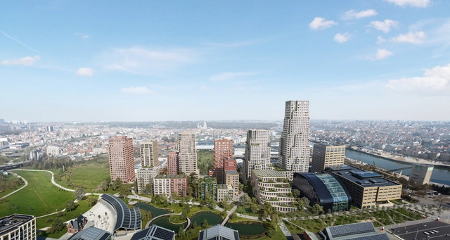 MVRDV Transorms the Tour & Taxis District in Brussels with Qualitative Masterplan - Featured Image