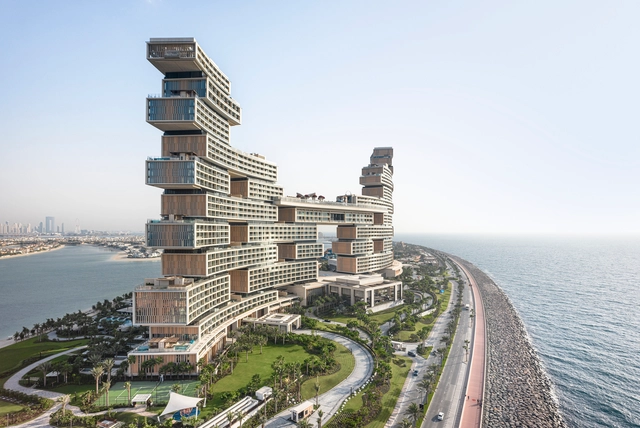 Atlantis The Royal / KPF - Exterior Photography, Mixed Use Architecture, Facade, Cityscape, Coast