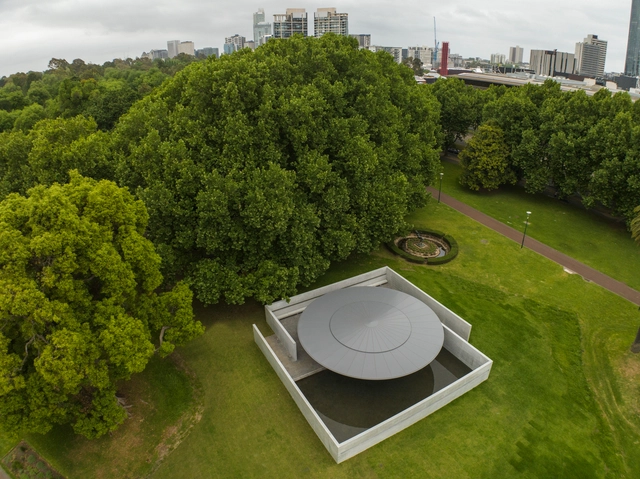 安藤忠雄新作：MPavilion 10，方与圆 - 主图