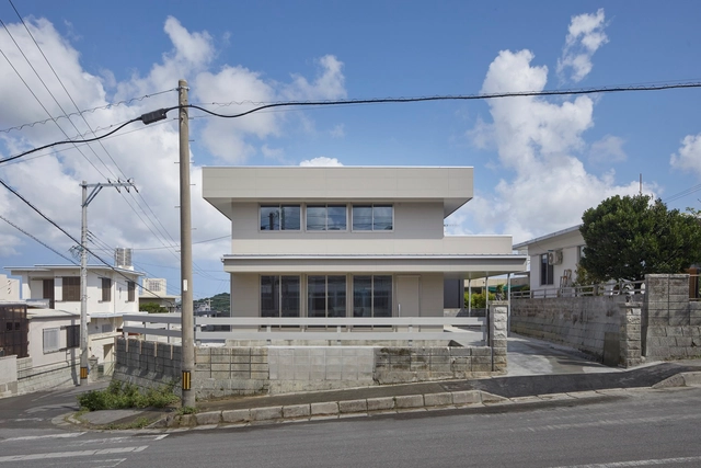 House in Nanjo / Spicy Architects - Exterior Photography, Houses, Facade, Stairs, Door