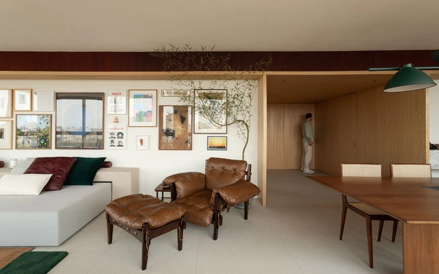 Apartamento Cubo Mágico / Chalabi Arquitetos - Fotografia de Interiores, Interiores De Apartamentos, Mesa