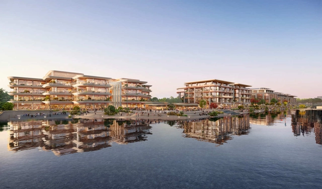Foster + Partners Begins Construction on Mixed-Use Development in Shanghai's Sanlin Riverside - Featured Image