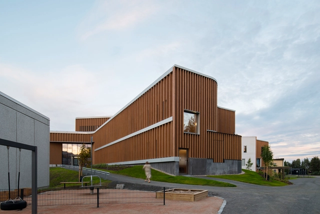拉普兰中央医院扩建项目 / Verstas Architects - 建筑图, 加建项目, 表皮