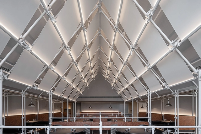 锦荟餐厅，上海荟聚店 / Atelier Alittle - 餐厅酒吧室内设计